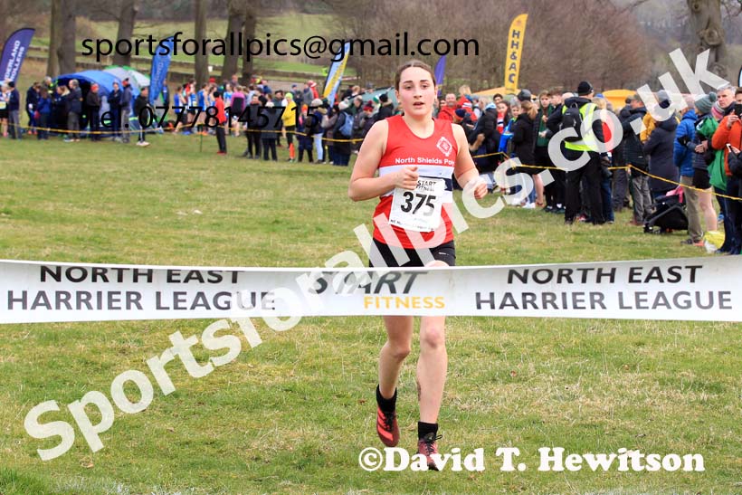 Girls Under-15s 2023 NEHL, Alnwick, Northumberland. Photo: David T. Hewitson/Sports for All Pics